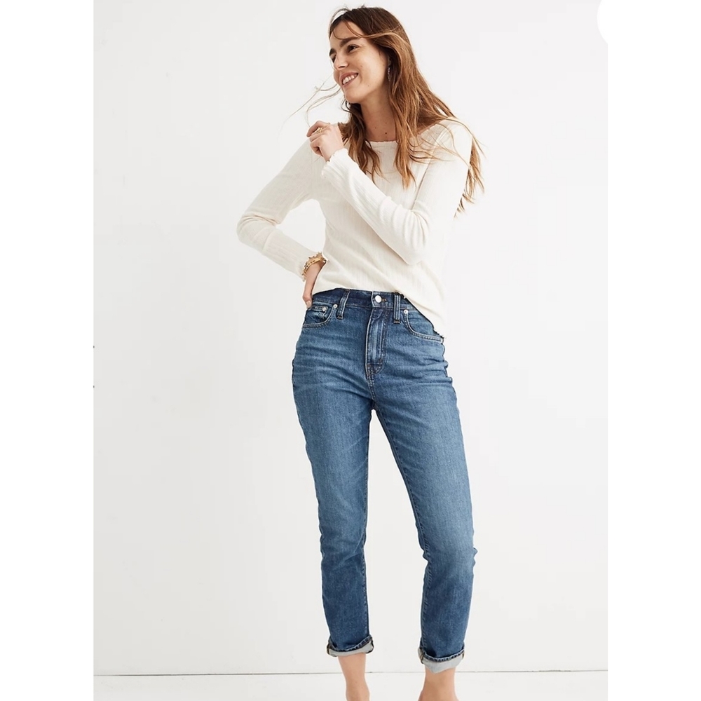 Madewell High Waist Slim Boy Jean size 25